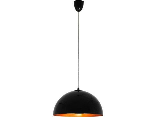 Lampa sufitowa wisząca Hemisphere Black/Gold 1x100W E27 Nowodvorski 4840