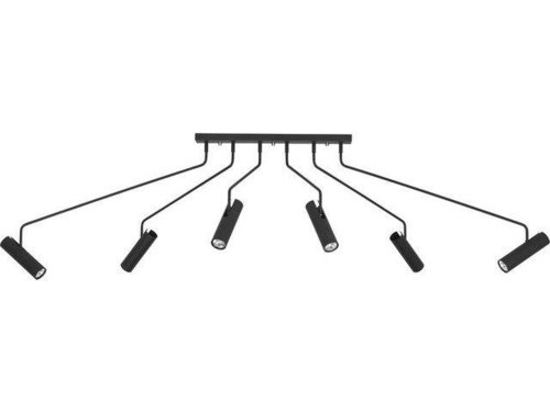 Plafon Eye Super Black 6x35W GU10 Nowodvorski 6505