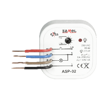 Automat schodowy 230V AC, ASP-02, exta Zamel