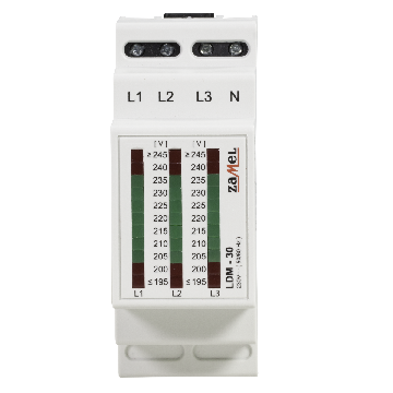 Wskaźnik napięcia 3-fazowy 230/400V AC, LDM-30, exta Zamel