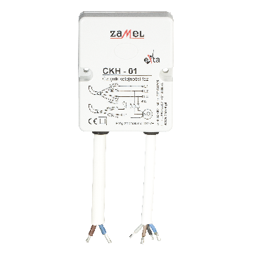Czujnik kolejności faz 230/400V AC, CKH-01, exta Zamel