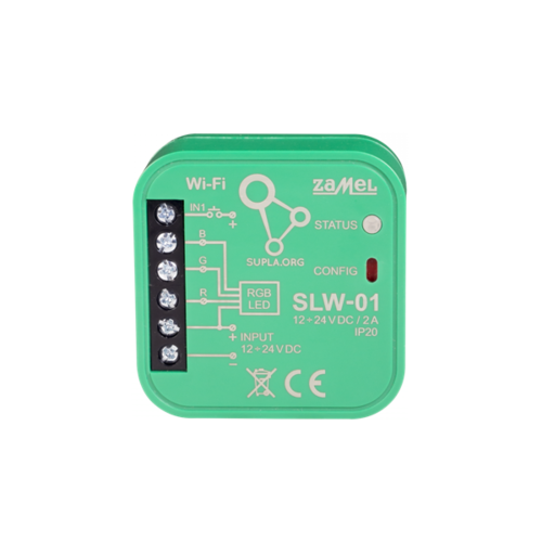 Sterownik LED RGB Wi-Fi, SLW-01, supla Zamel