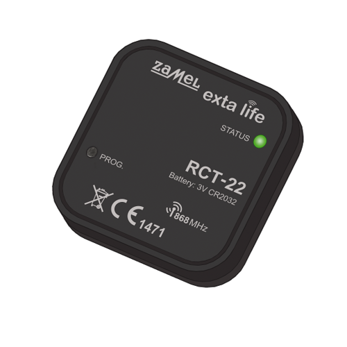 Radiowy czujnik temperatury, RCT-22, exta life Zamel