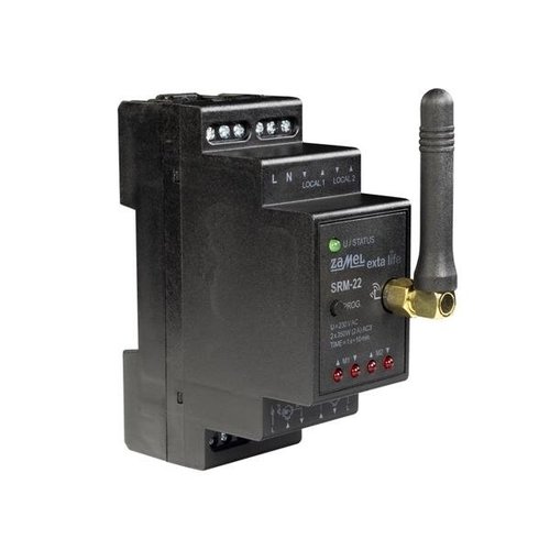 Radiowy sterownik rolet modułowy, podwójny dwukanałowy Zamel SRM-22