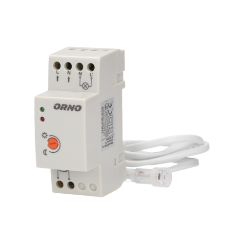 Czujnik zmierzchowy z zewnętrzną sondą umieszczaną w puszce, IP65, OR-CR-219, Orno