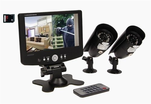 System do monitoringu 2-kanałowy przewodowy CCTV, OR-MT-JX-1802 Orno