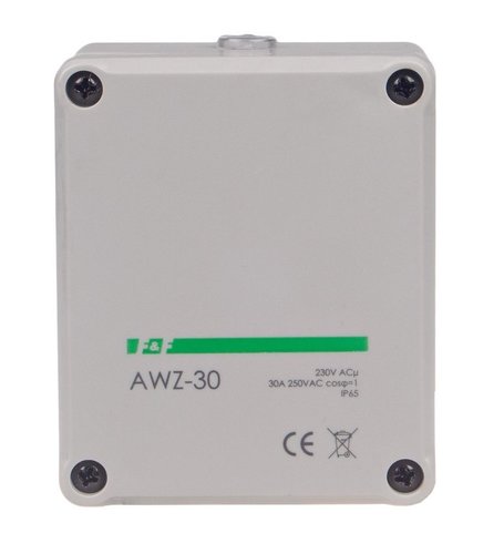 Automat zmierzchowy hermetyczny 230V 30A przyłącze: dławnica PG7 AWZ-30 F&F