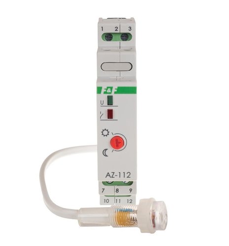 Automat zmierzchowy z zewnętrzną sondą hermetyczną 230V 16A 1 moduł AZ-112 F&F