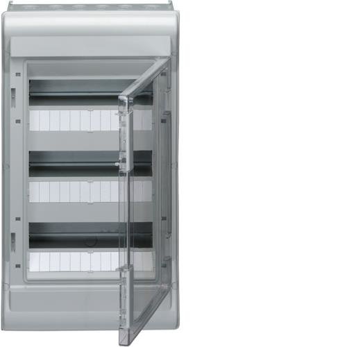 Vector outdoor Rozdzielnica n/t IP65 odporna na UV, przetłoczenia, 3R/36M (3x12) VE312PN Hager