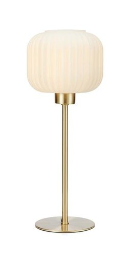 Lampa stołowa SOBER 1xE27 60W 230V mosiądz 108120 Markslojd