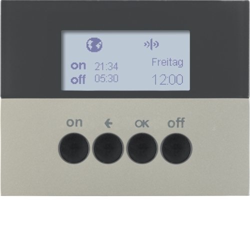 K.5 KNX RF quicklink Łącznik czasowy Berker.Net, stal szlachetna, lakierowany Berker 85745273