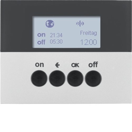 K.5 KNX RF quicklink Łącznik czasowy Berker.Net, alu, lakierowany Berker 85745277