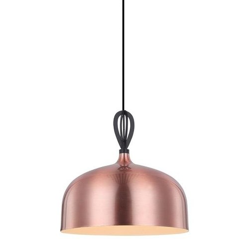 Lampa sufitowa wisząca żyrandol Emerald miedziana metal Italux MDM-3270-1 BK+COP
