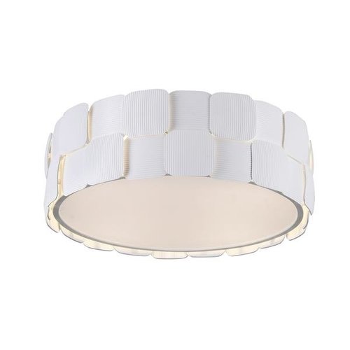 Lampa sufitowa plafon plafoniera LED Elisa biała okrągła kwadraty nowoczena Italux C0317-04Q-S8A1