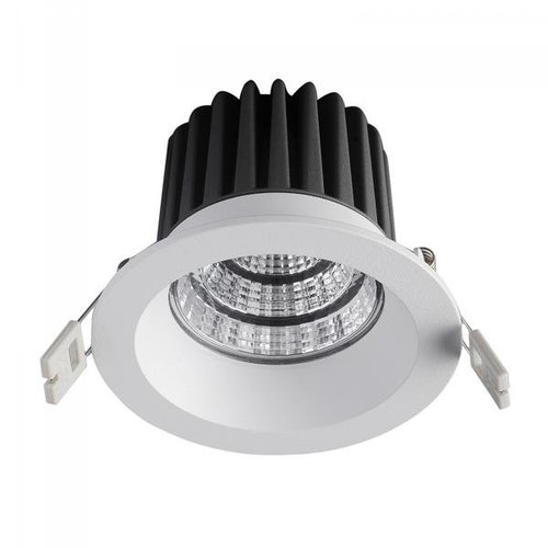 Oprawa wpuszczana sufitowa LED Tengo 24W oczko okrągła aluminium wpust biała Italux TS01136 24W 2640LM 3000K S.WH