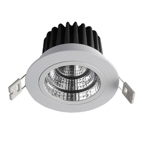 Oprawa wpuszczana sufitowa LED West 9W oczko okrągła aluminiowa wpust biała Italux TS05108 9W 900LM 3000K S.WH