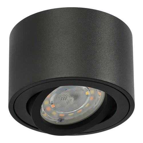 Punktowa oprawa sufitowa natynkowa ZALDA OV Black IP20, 220-240V, okrągła, czarna EDO777450 <span class="keyword" >EDO Solutions</span>