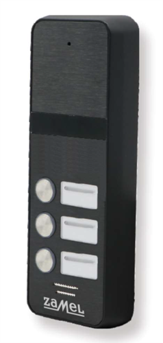 Trzyrodzinny panel bramowy audio do systemu entra 100 AS-103B Zamel
