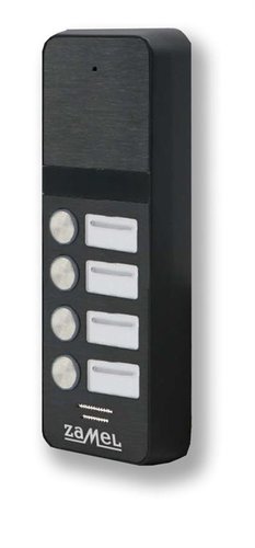 Czterorodzinny panel bramowy audio do systemu enyra 100 AS-104B Zamel