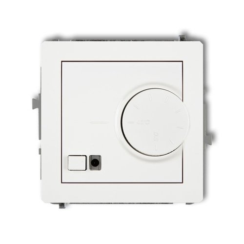 Mechanizm <span class="keyword" >regulator</span>a temperatury z czujnikiem podpodłogowym biały Karlik Deco DRT-1