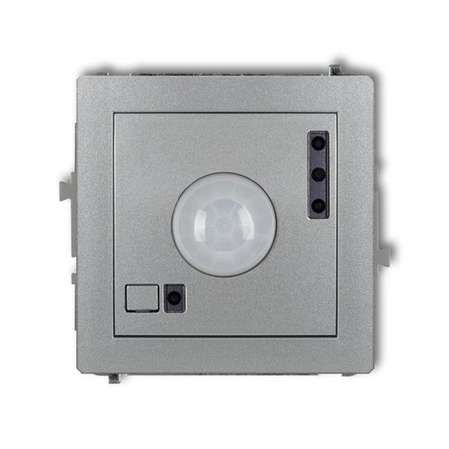 Mechanizm elektronicznego czujnika ruchu srebrny metalik Karlik Deco 7DCR-1