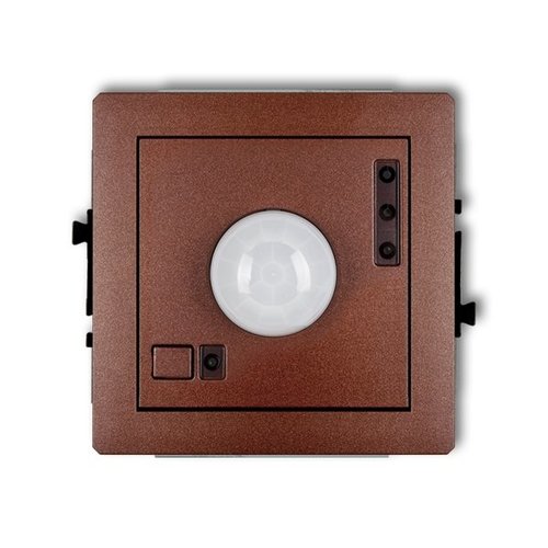 Mechanizm elektronicznego czujnika ruchu brązowy metalik Karlik Deco 9DCR-1