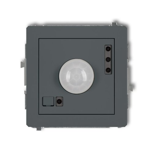 Mechanizm elektronicznego czujnika ruchu grafitowy mat Karlik Deco 28DCR-1