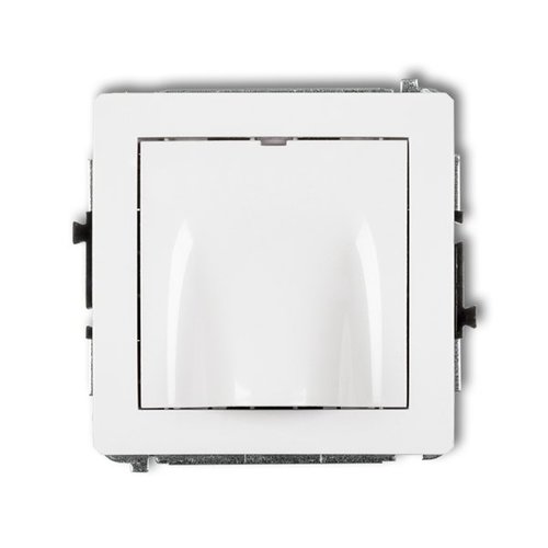 Mechanizm wypustu kablowego biały Karlik Deco <span class="keyword" >DWPK</span>