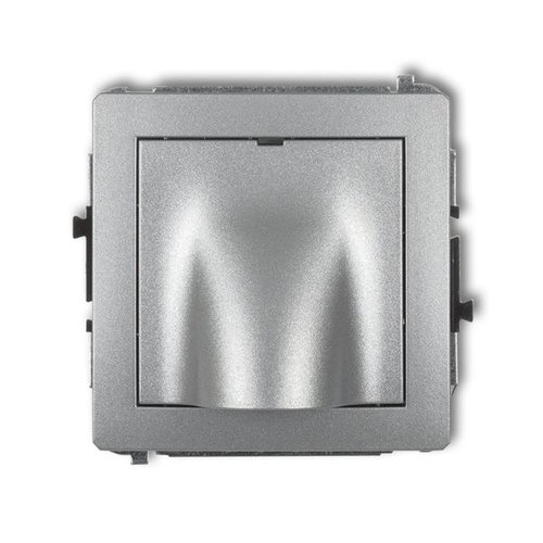 Mechanizm wypustu kablowego srebrny metalik Karlik Deco 7<span class="keyword" >DWPK</span>