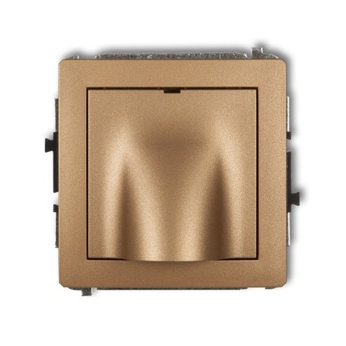 Mechanizm wypustu kablowego złoty metalik Karlik Deco 8<span class="keyword" >DWPK</span>