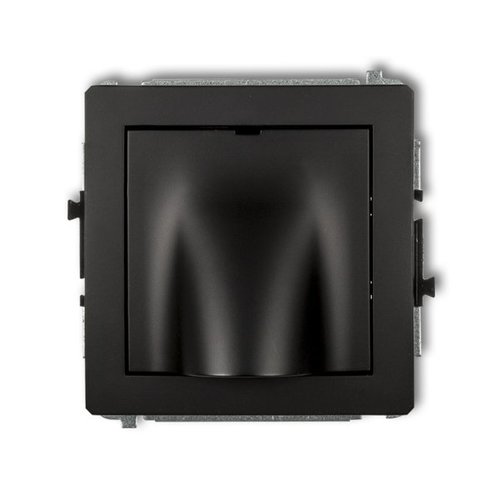 Mechanizm wypustu kablowego czarny mat Karlik Deco 12<span class="keyword" >DWPK</span>