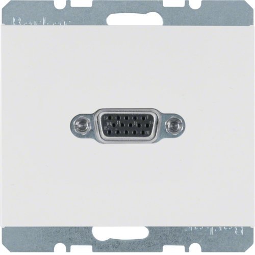 K.1 Gniazdo VGA, biały, połysk Berker 3315407009