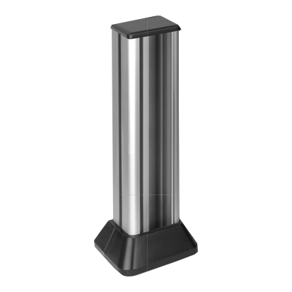 Minikolumna 1-stronna, wys. 316mm, 2-modułowa, 4x K45; aluminium Simon Connect
