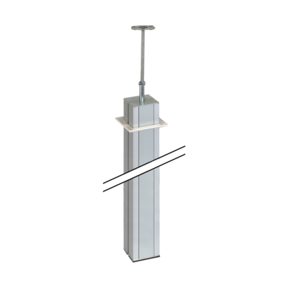 Kolumna 2-stronna, wys.3m 80x80mm; aluminium Simon Connect