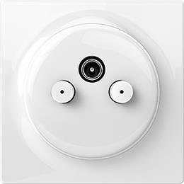 Gniazdko elektryczne Walli N TV-SAT Outlet biały FGWTFEU-021 Fibaro