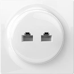 Gniazdko RJ45 Walli N Ethernet Outlet biały FGWEEU-021 Fibaro