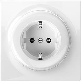 Gniazdko elektryczne Walli N Outlet typ F biały FGWSONF-011 Fibaro