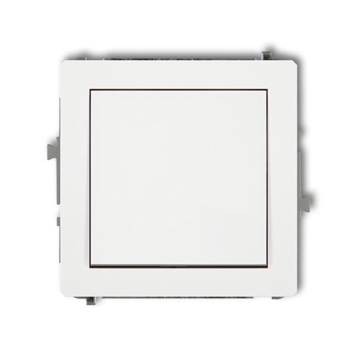 Mechanizm <span class="keyword" >łącznik</span>a jednobiegunowego biały Karlik Deco DWP-1