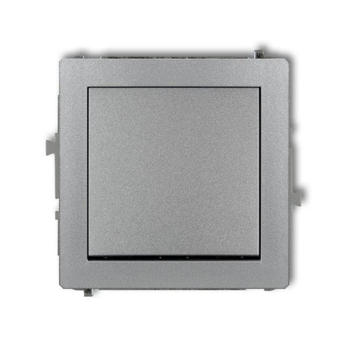 Mechanizm <span class="keyword" >łącznik</span>a jednobiegunowego srebrny metalik Karlik Deco 7DWP-1