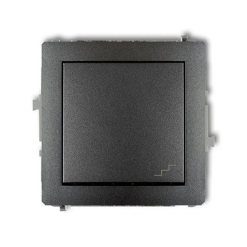 Mechanizm <span class="keyword" >łącznik</span>a schodowego grafitowy Karlik Deco 11DWP-3