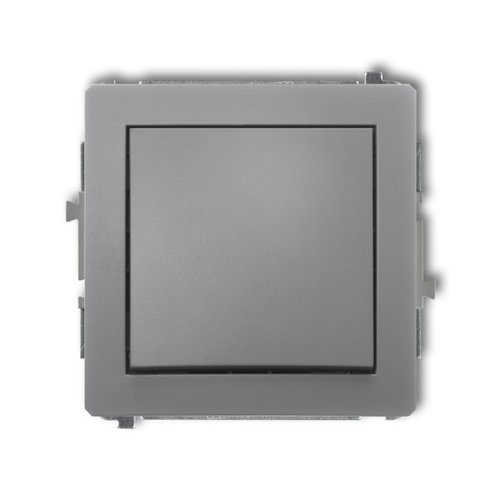 Mechanizm łącznika jednobiegunowego szary mat Karlik Deco 27DWP-1