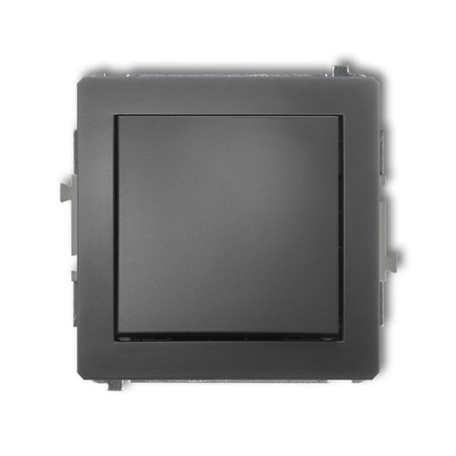 Mechanizm łącznika jednobiegunowego grafitowy mat Karlik Deco 28DWP-1