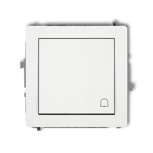 Mechanizm <span class="keyword" >łącznik</span>a zwierny dzwonek biały Karlik Deco DWP-4
