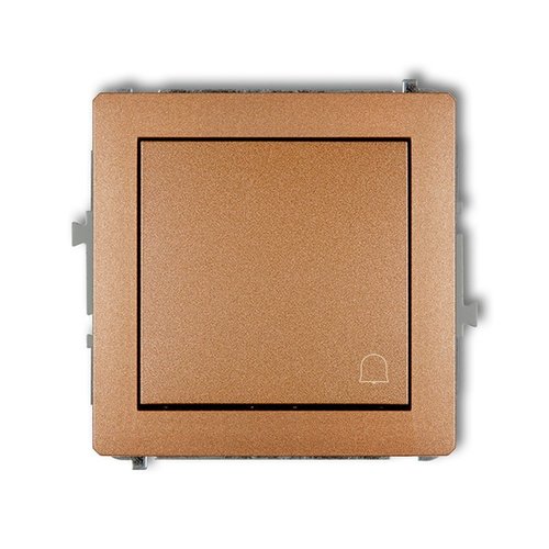 Mechanizm łącznika zwierny dzwonek złoty metalik Karlik Deco 8DWP-4
