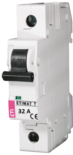 Ogranicznik mocy ETIMAT T 1P 32A 6kA ETI 002181076