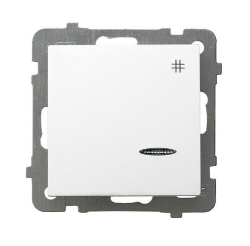 Łącznik krzyżowy z podświetleniem pomarańczowym As ŁP-4GS/m/00