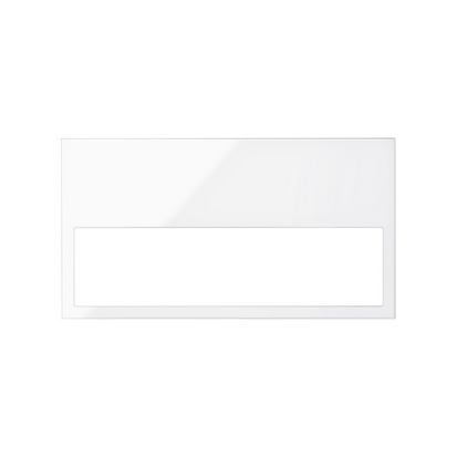 Ramka minimal 2-krotna, biały Simon 100 10001620-130