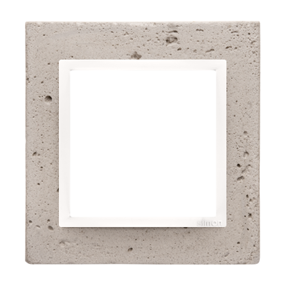 Simon 54 Premium Al Betone - beton Ramka 1-krotna Nature DRN1/91