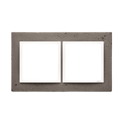 Simon 54 Premium La Stryko - beton Ramka 2-krotna Nature DRN2/95