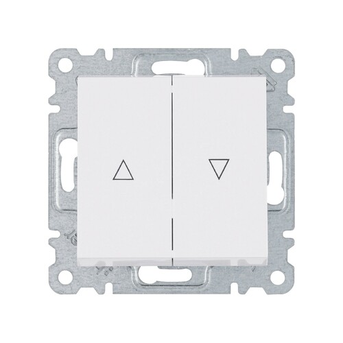 Łącznik żaluzjowy bistabilny, biały WL0310 Lumina Hager
